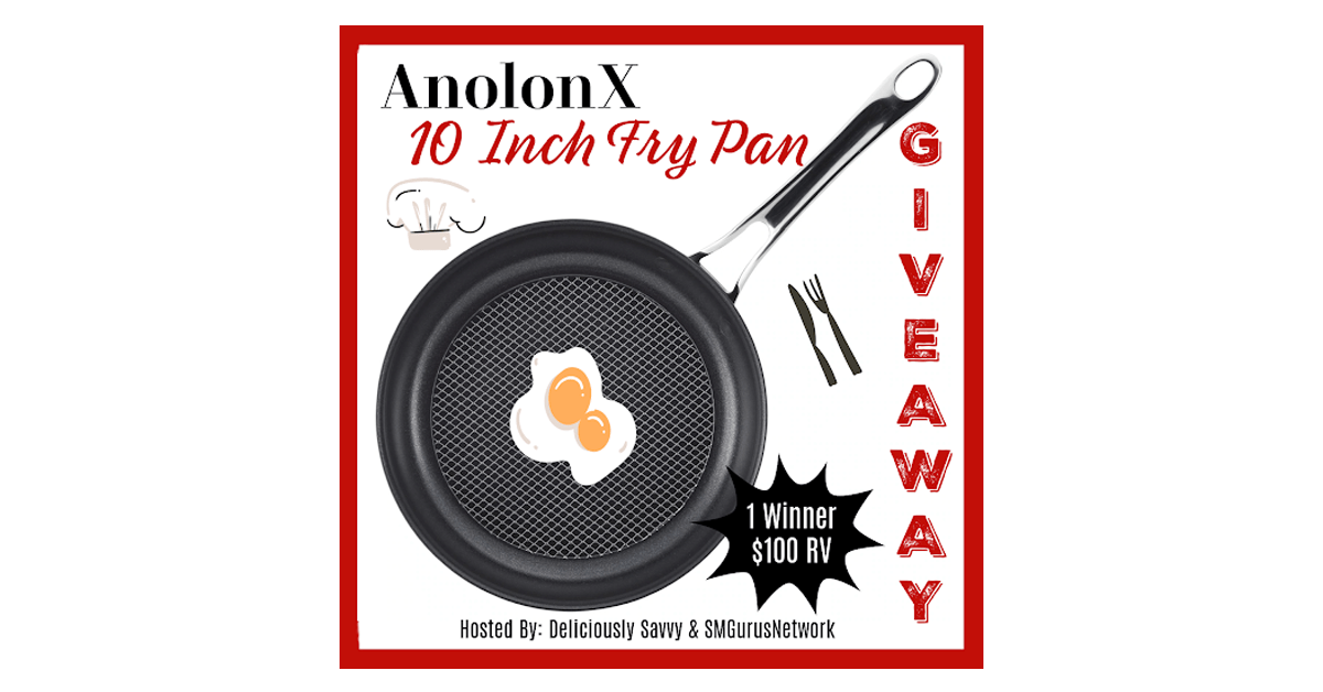 AnolonX 10 Inch Fry Pan Giveaway
