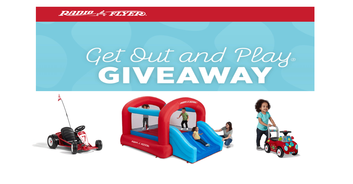 Radio Flyer Get Out and Play Giveaway