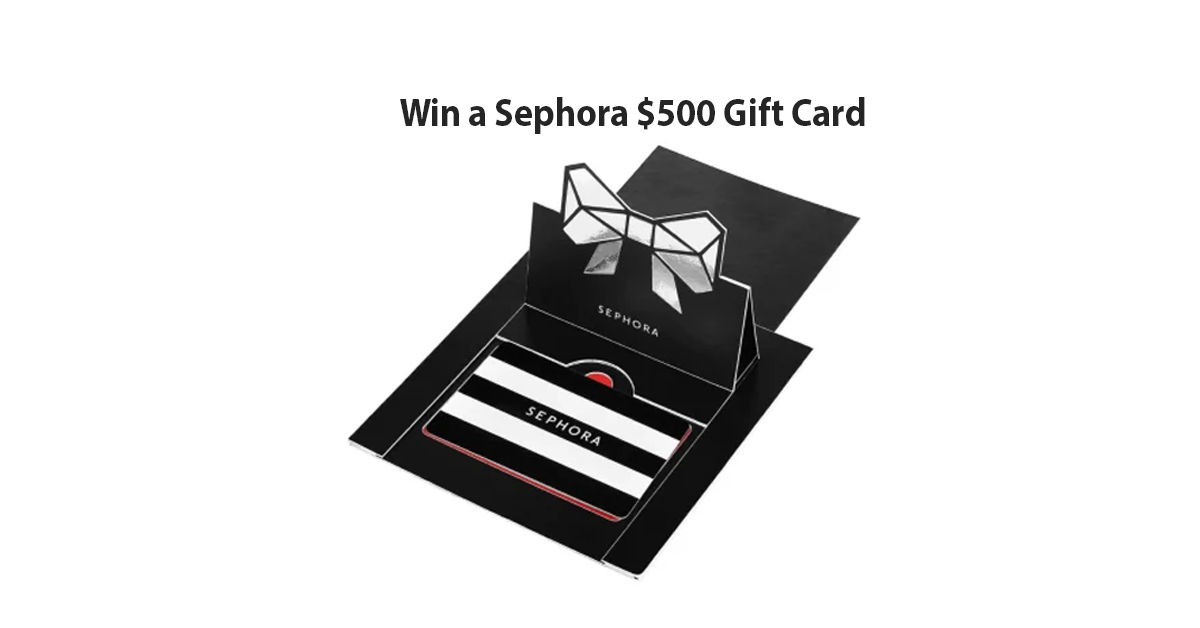 Win a Sephora Gift Card