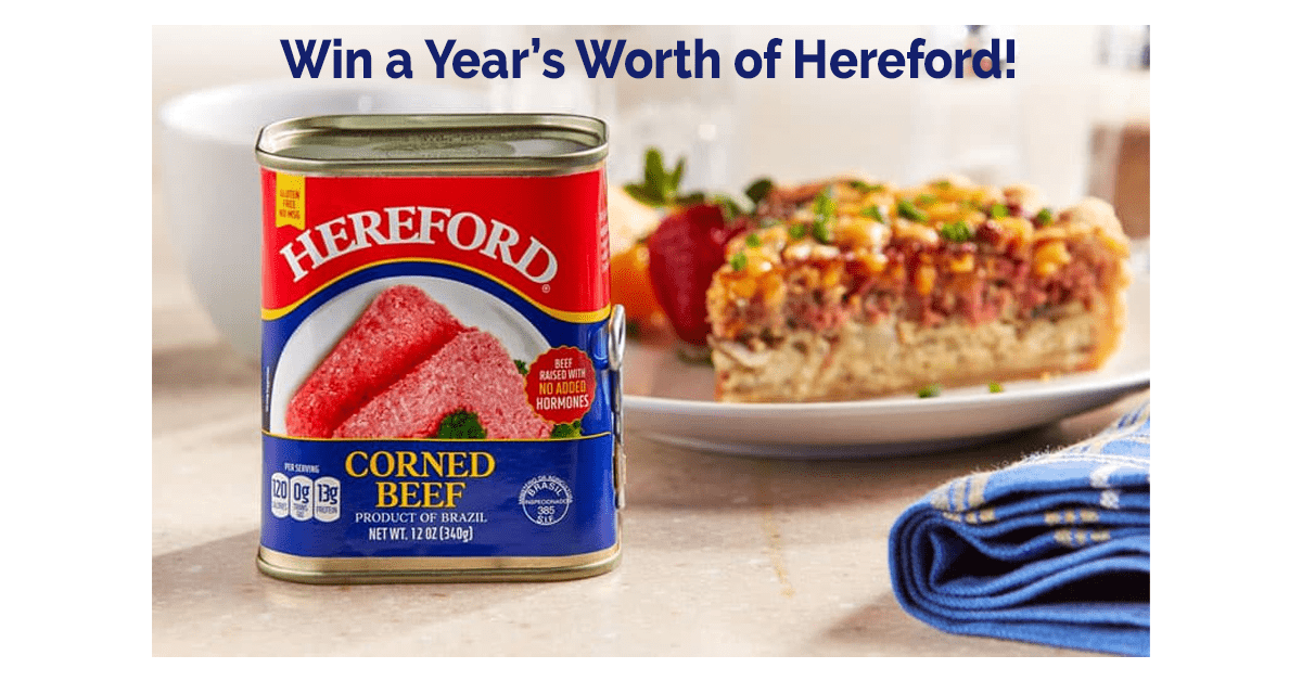 Win a Year’s Worth of Hereford Corned Beef