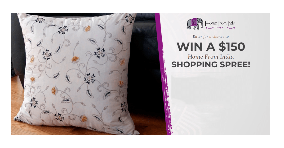 Win a Home from India Shopping Spree