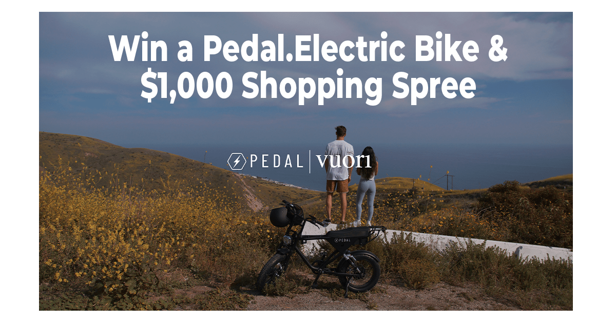 Pedal Electric x Vuori Giveaway