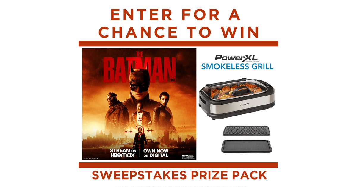 PowerXL and THE BATMAN Sweepstakes