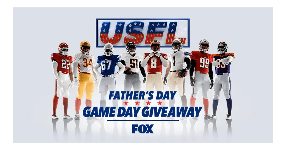 USFL Father's Day Gameday Sweepstakes