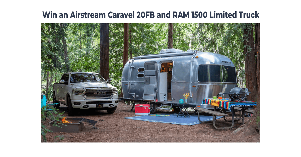 Win an Airstream Caravel and RAM 1500 Limited Truck