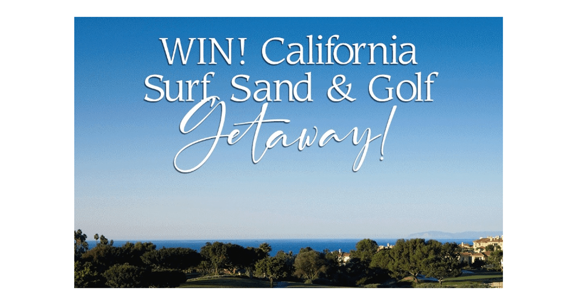 California Surf, Sand & Golf Getaway Sweepstakes