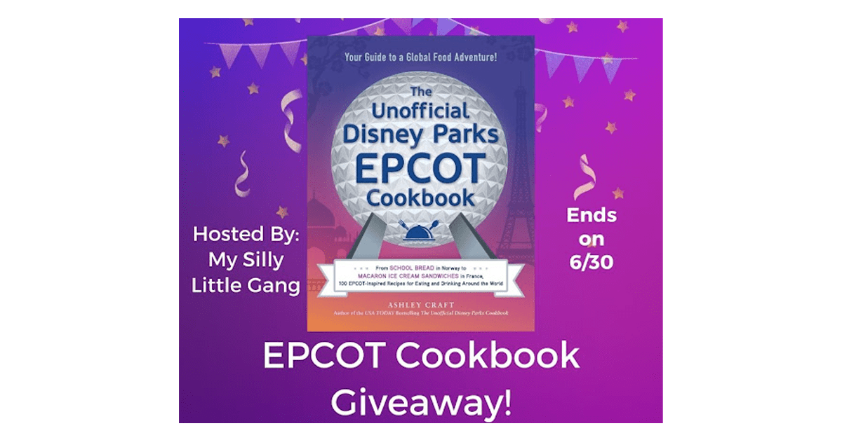 EPCOT Cookbook Giveaway