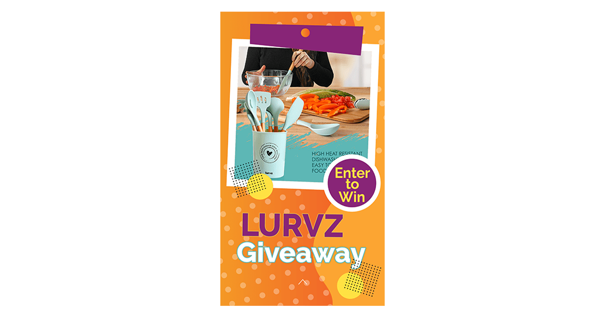 Lurvz 12-Piece Silicone Utensils Giveaway