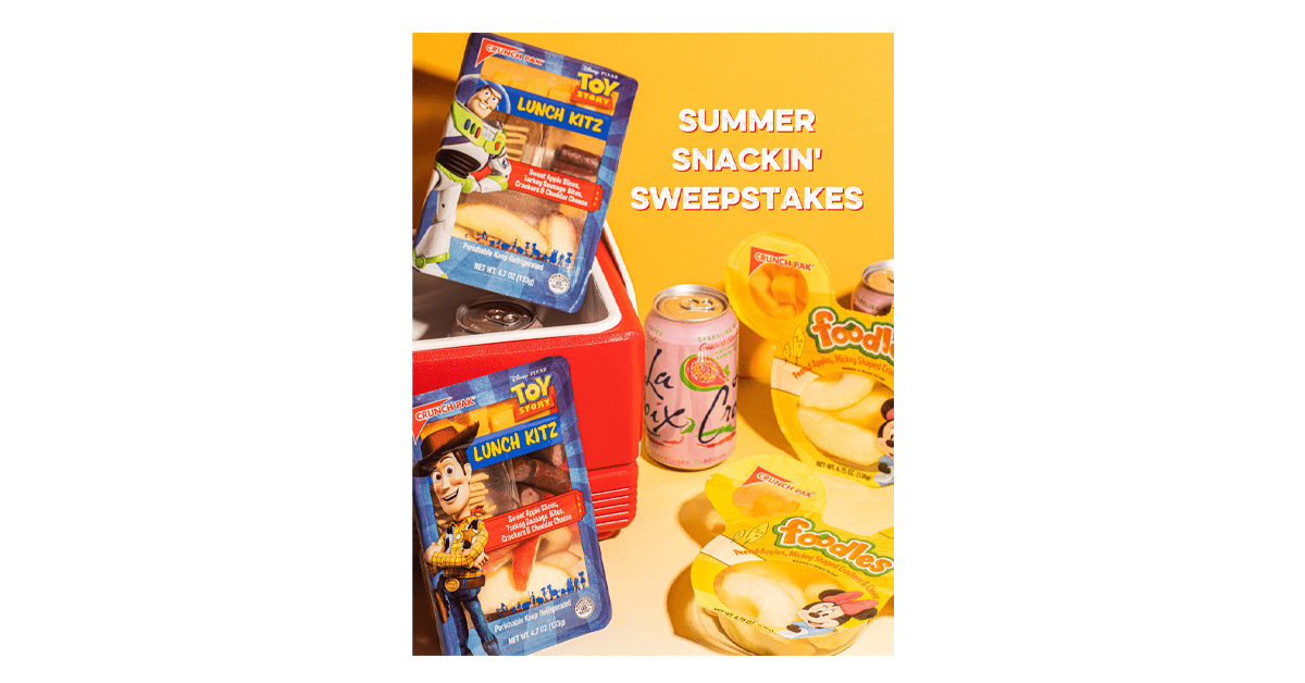 Crunch Pak Summer Snackin’ Sweepstakes