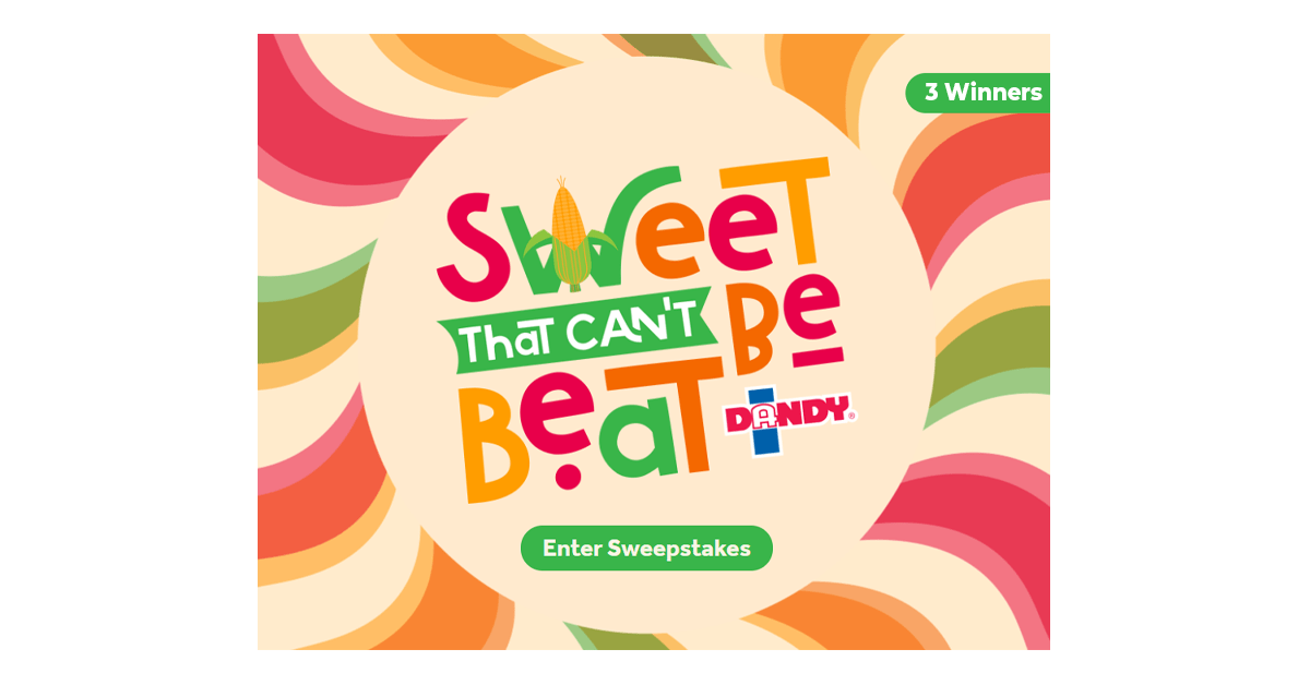 Sweet That Can’t Be Beat Sweepstakes