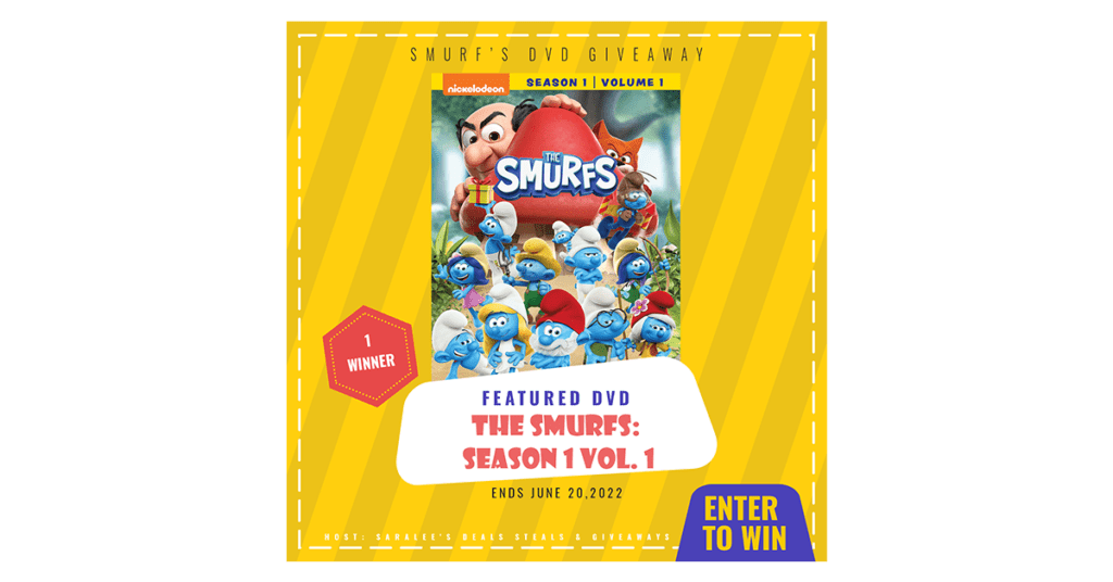 The Smurfs on DVD Giveaway