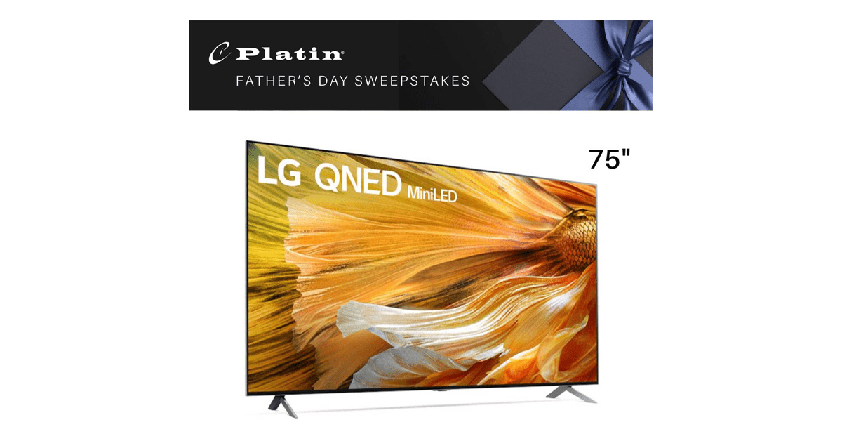 USA TODAY Platin Audio Father's Day LG TV Giveaway