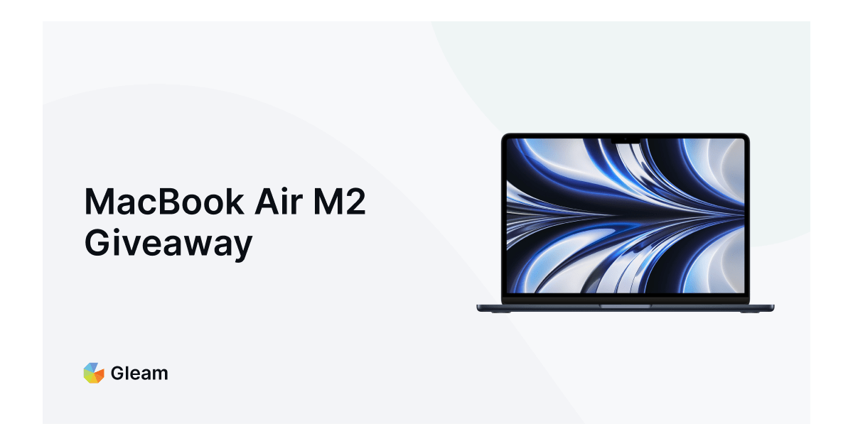 Enter to Win an Apple MacBook Air M2