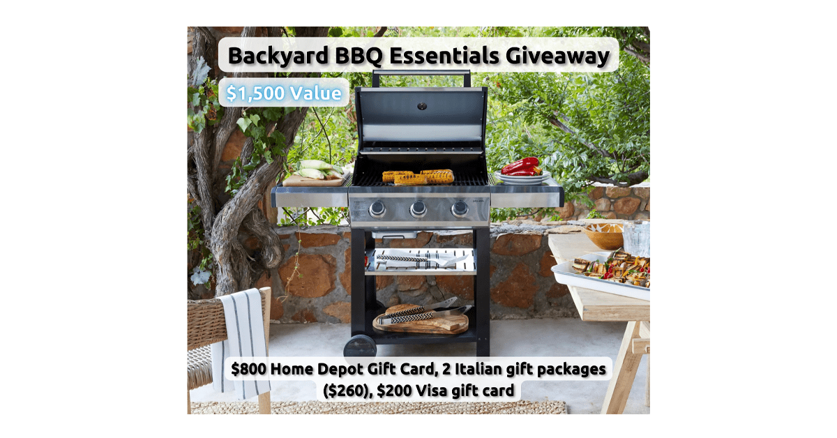 Win a Backyard BBQ Essentials Bundle