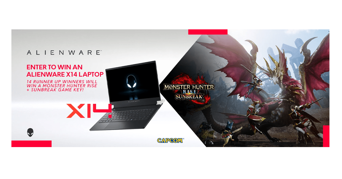 Enter to Win an Alienware X14 Laptop