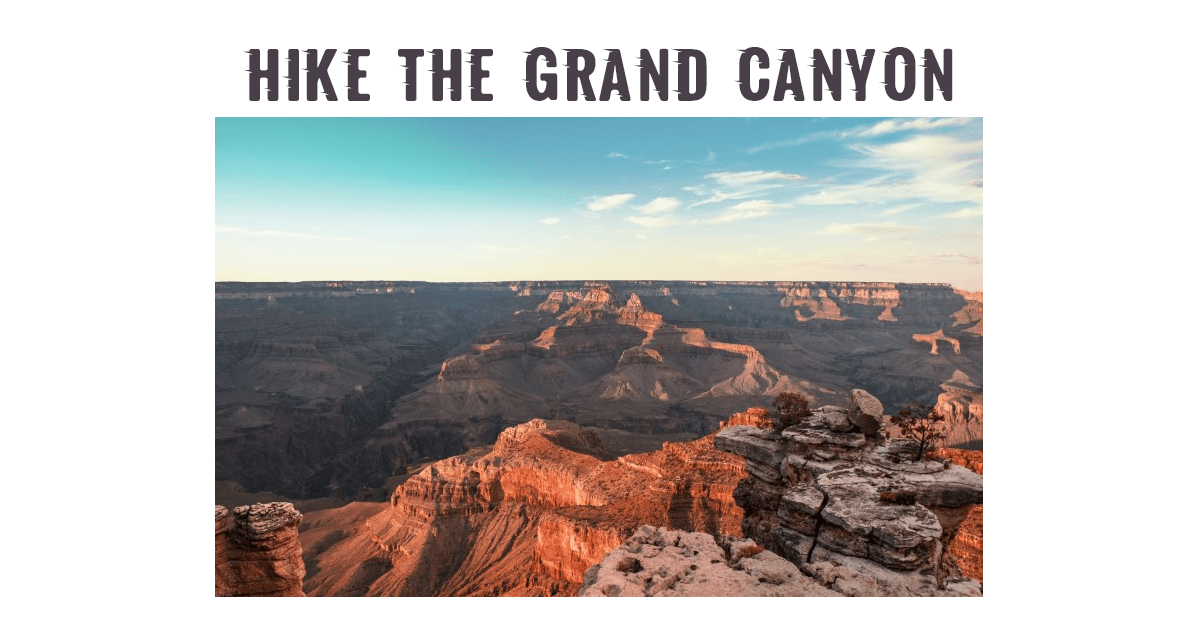 Hike the Grand Canyon Giveaway