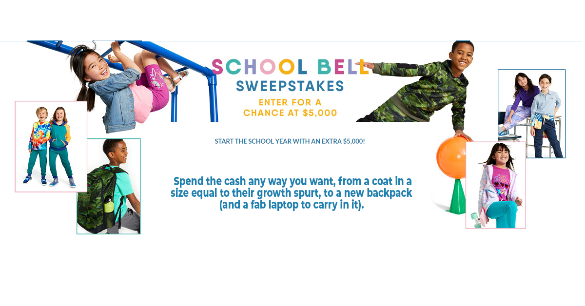 Lands’ End School Bell Sweepstakes