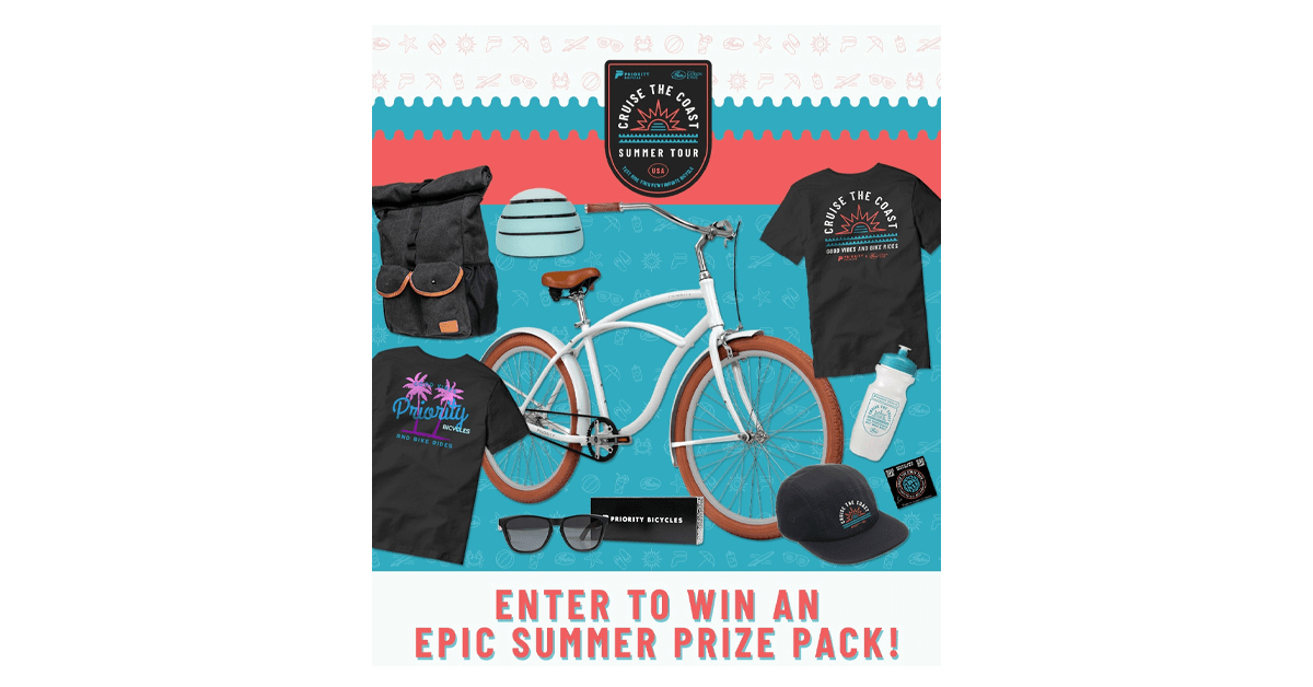 Priority Bicycles Cruise the Coast Giveaway
