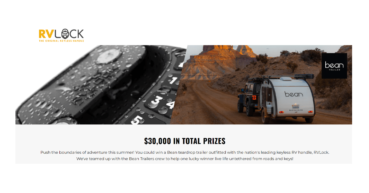 RVLock On the Road Sweepstakes