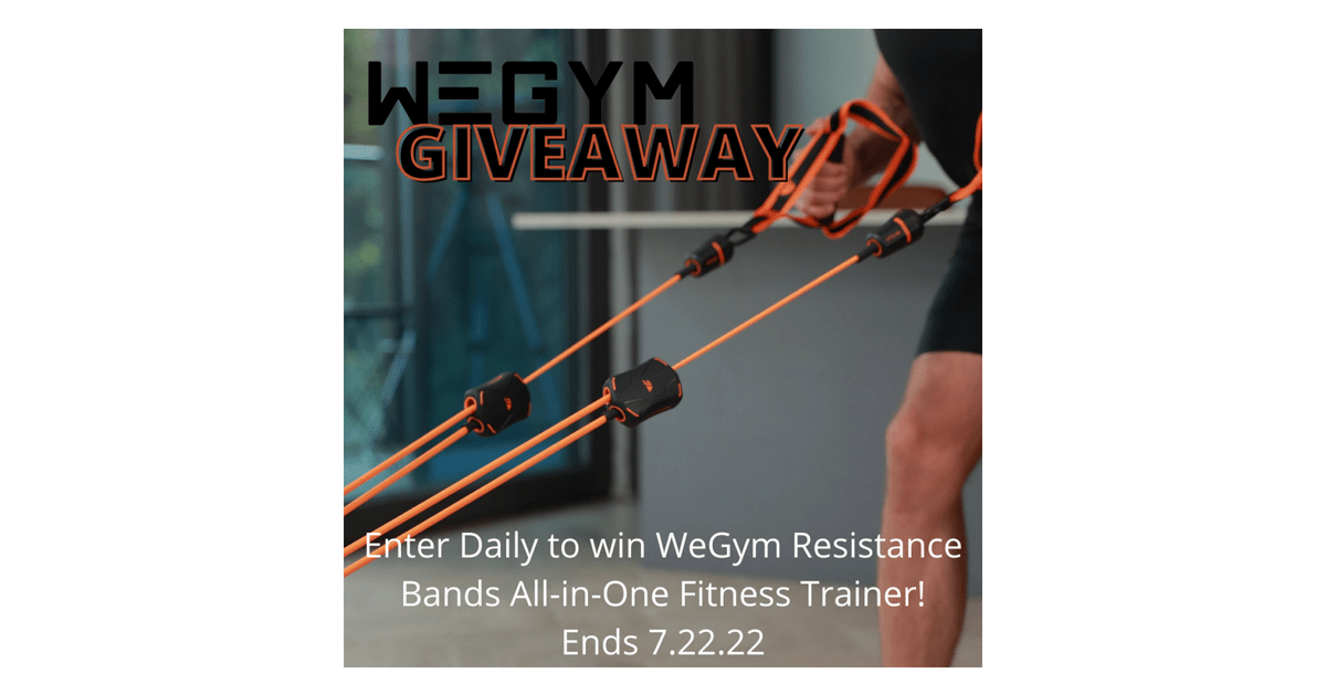 WeGym RallyX Portable Smart Fitness Gym Giveaway