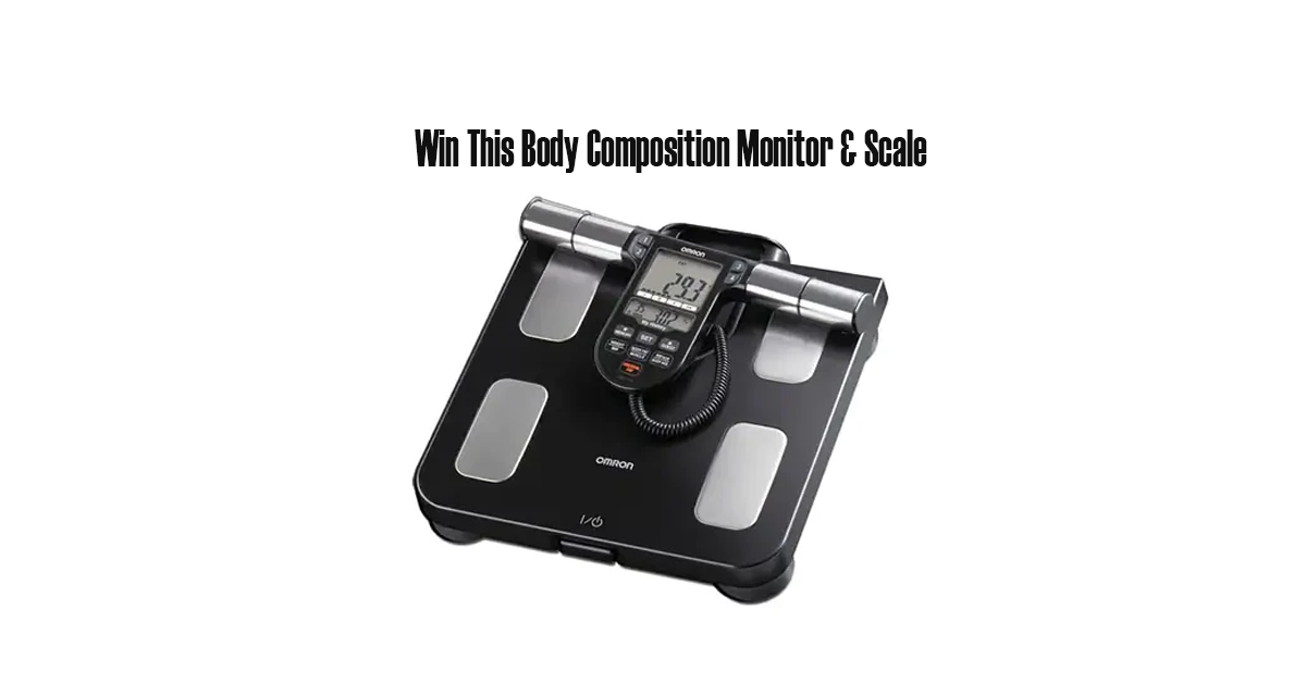 Enter to Win a Body Composition Monitor + Scale