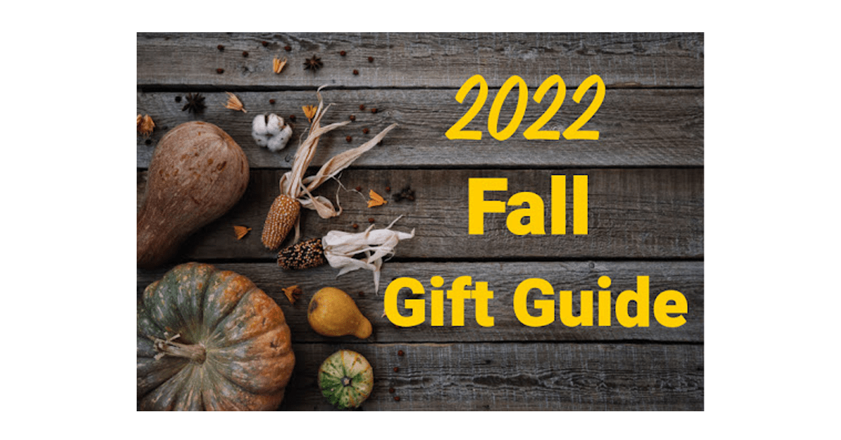 2022 Fall Gift Guide + Giveaways