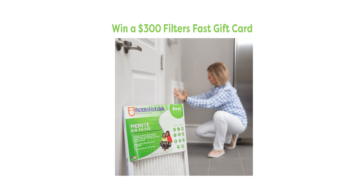 Filter Your Way to Better Health Sweepstakes