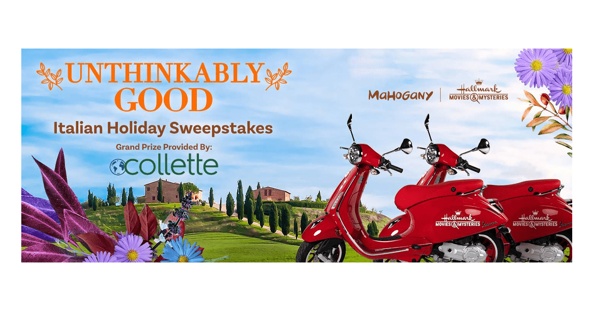 Hallmark Channel’s Unthinkably Good Italian Holiday Sweepstakes