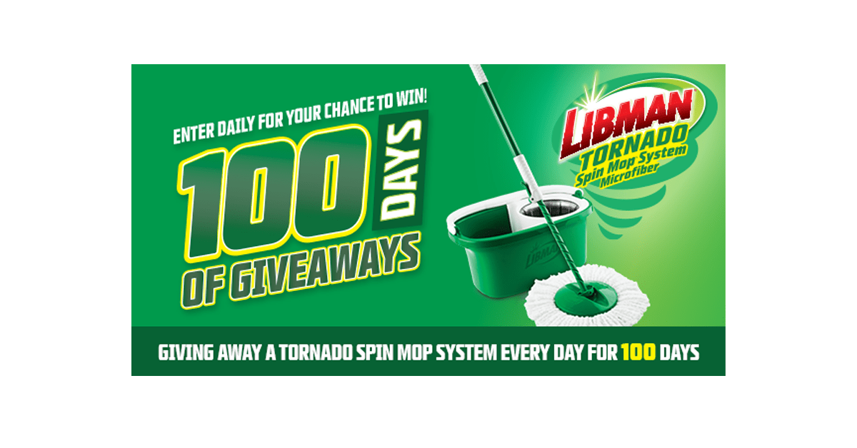 Libman 100 DAYS OF GIVEAWAYS