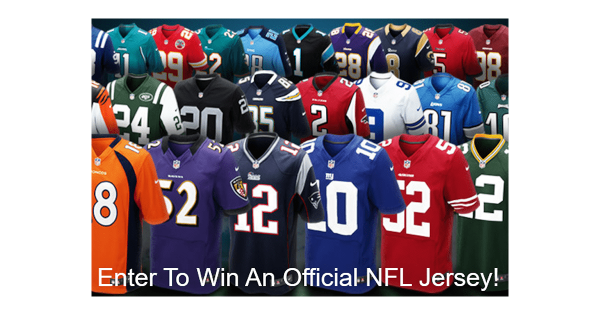 Win An Official NFL Football Jersey