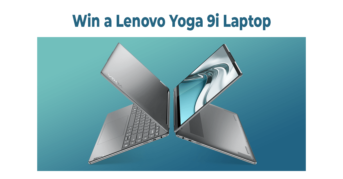 Win a Lenovo Yoga 9i Laptop