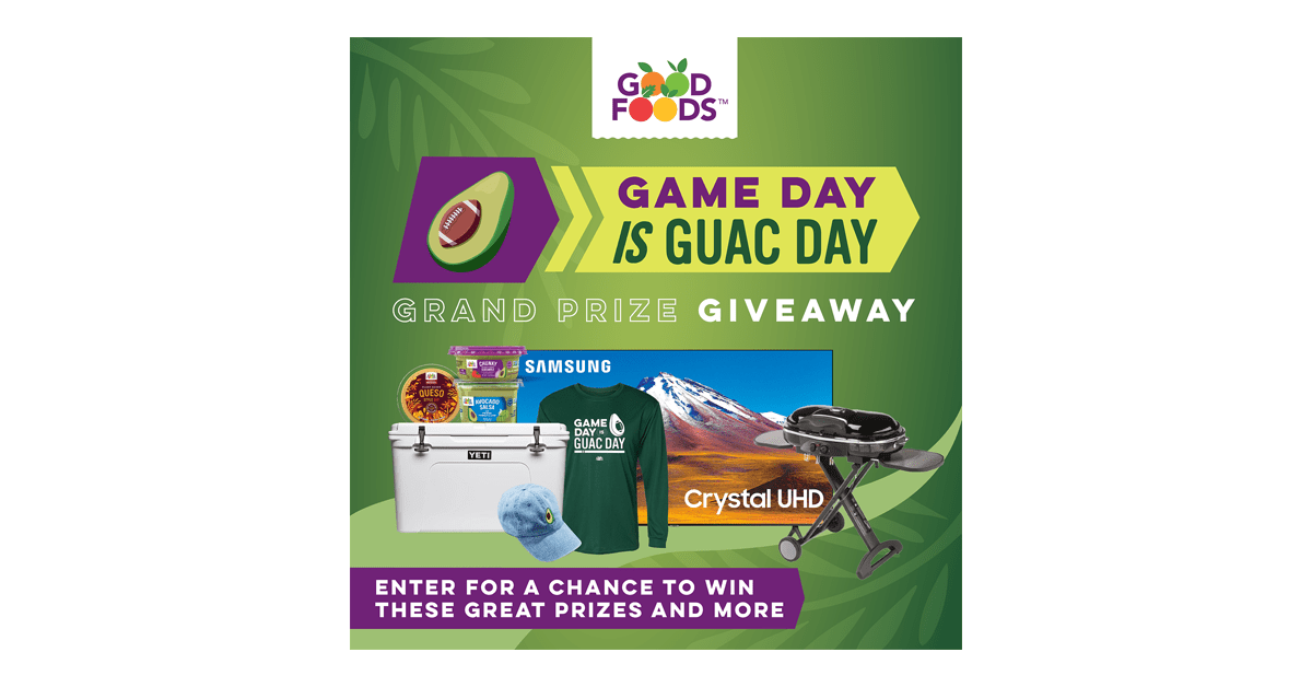Game Day is Guac Day Sweepstakes