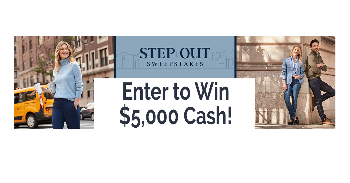 Land’s End Step Out Sweepstakes