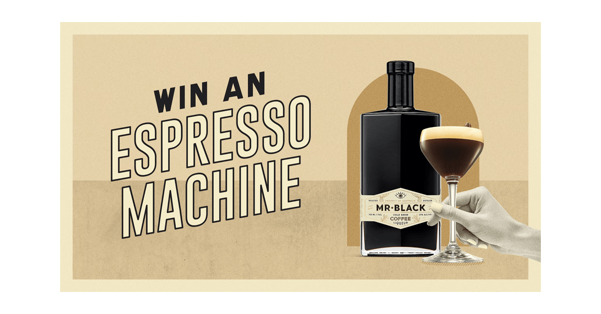 Mr. Black Espresso Machine Sweepstakes