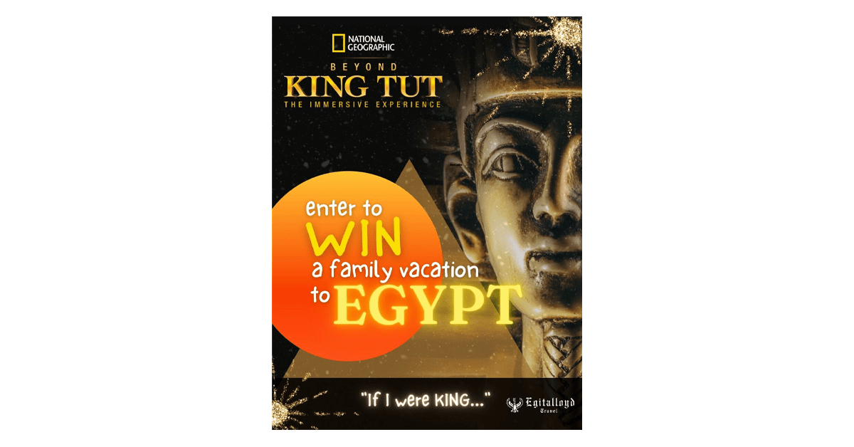 National Geographic Trip to Egypt Sweepstakes