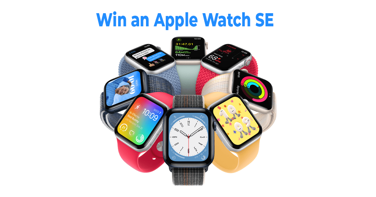 Win an Apple Watch SE