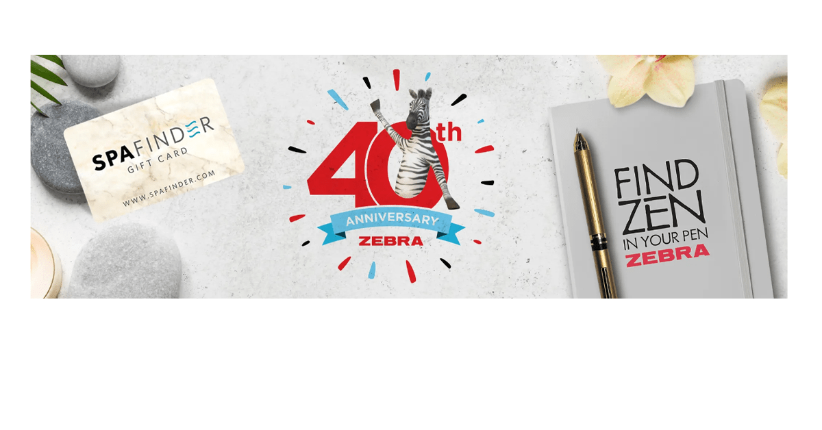 Zebra Pen 40th Anniversary Sweepstakes