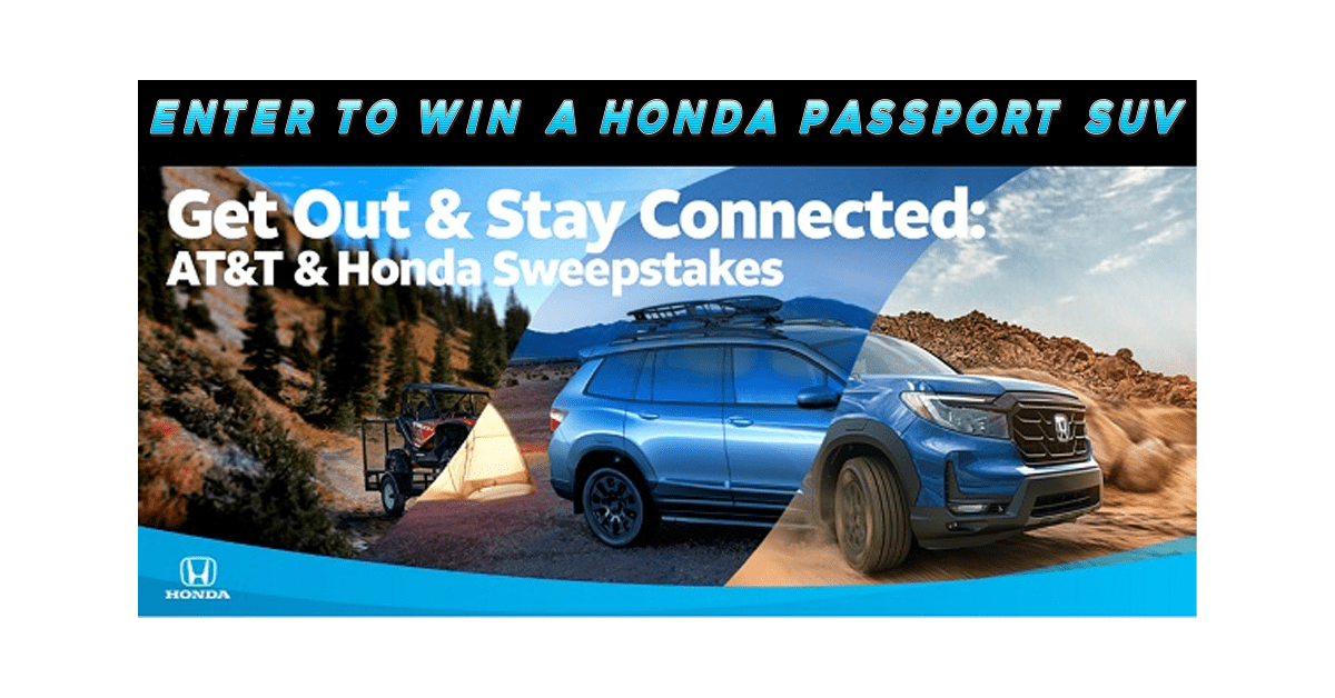 AT&T 2022 Honda Passport SUV Giveaway