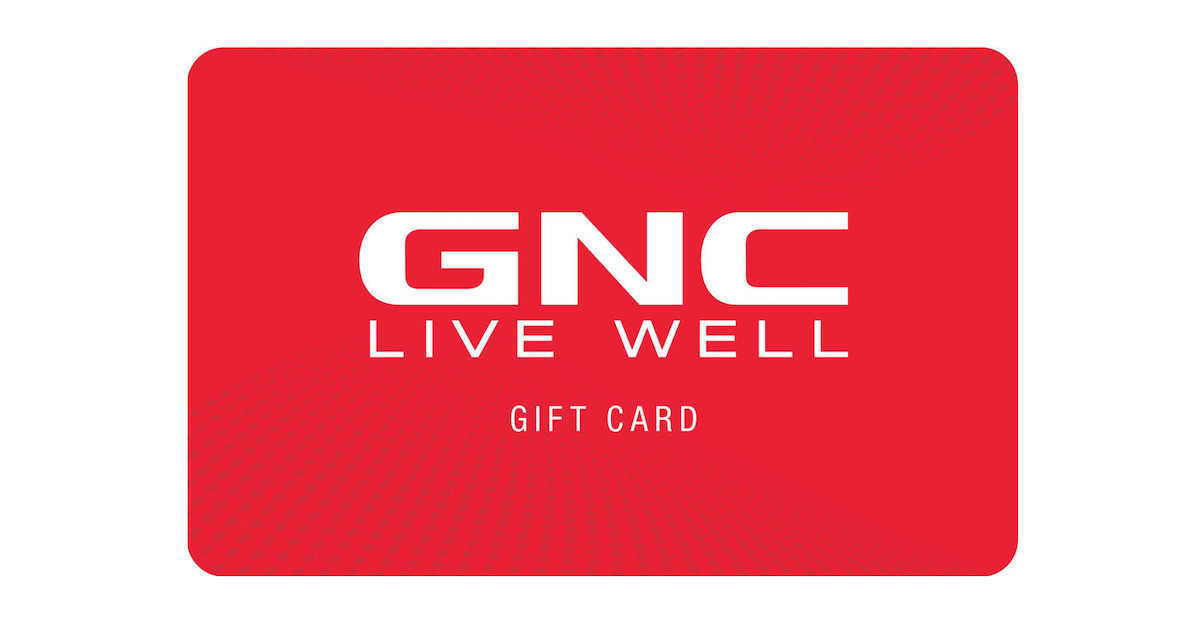 GNC Shopping Spree Giveaway