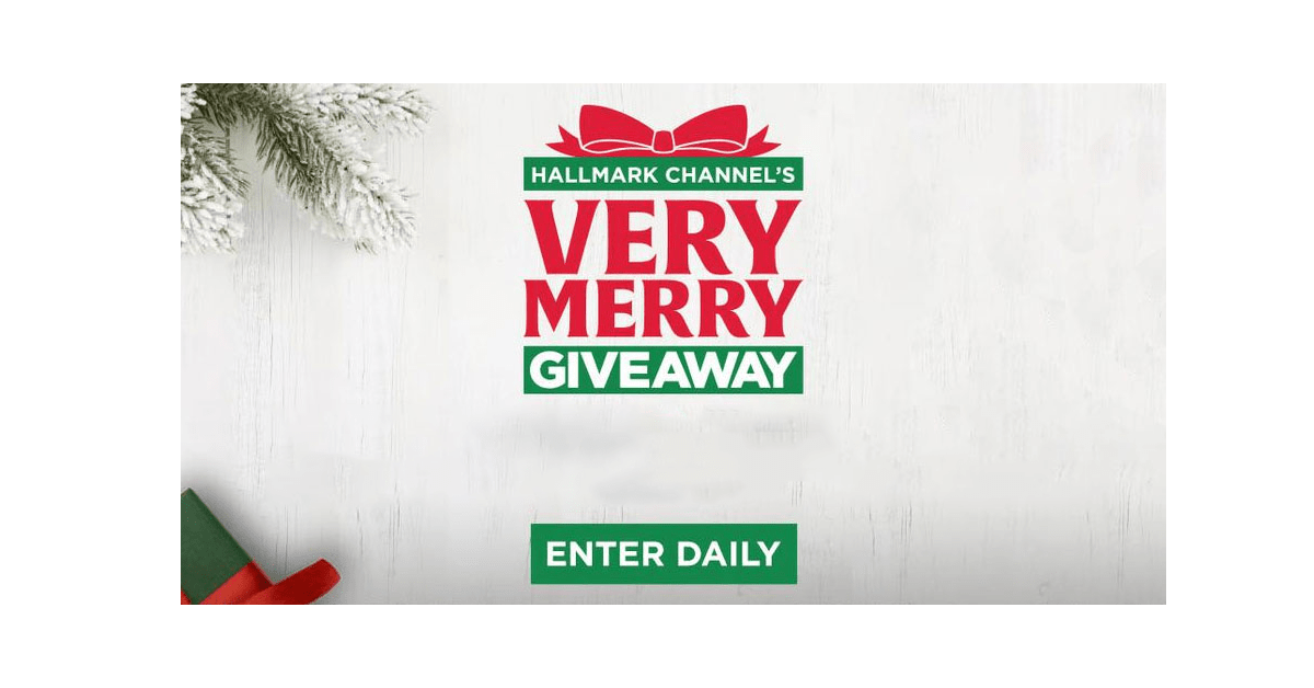 Hallmark Channel’s Very Merry Giveaway Sweepstakes