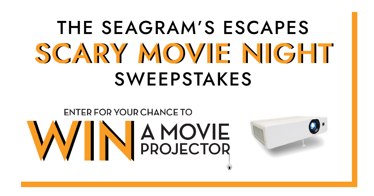 Seagram’s Escapes Scary Movie Night Sweepstakes