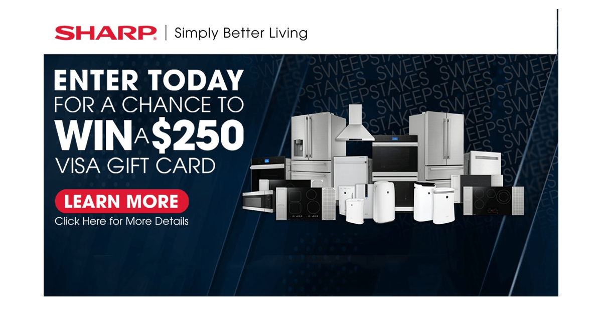SHARP Simply Better Living Sweepstakes