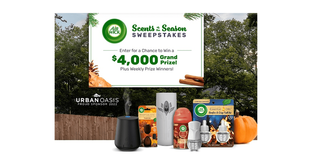 Scents of the Season Sweepstakes