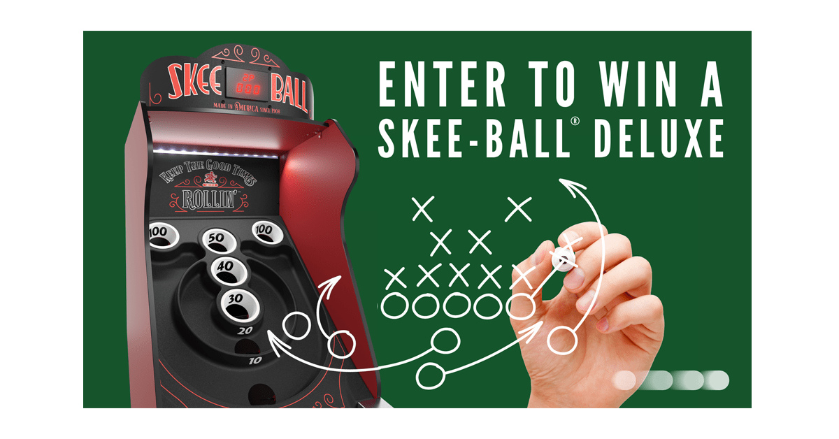 Skee-Ball Deluxe Home Arcade Giveaway