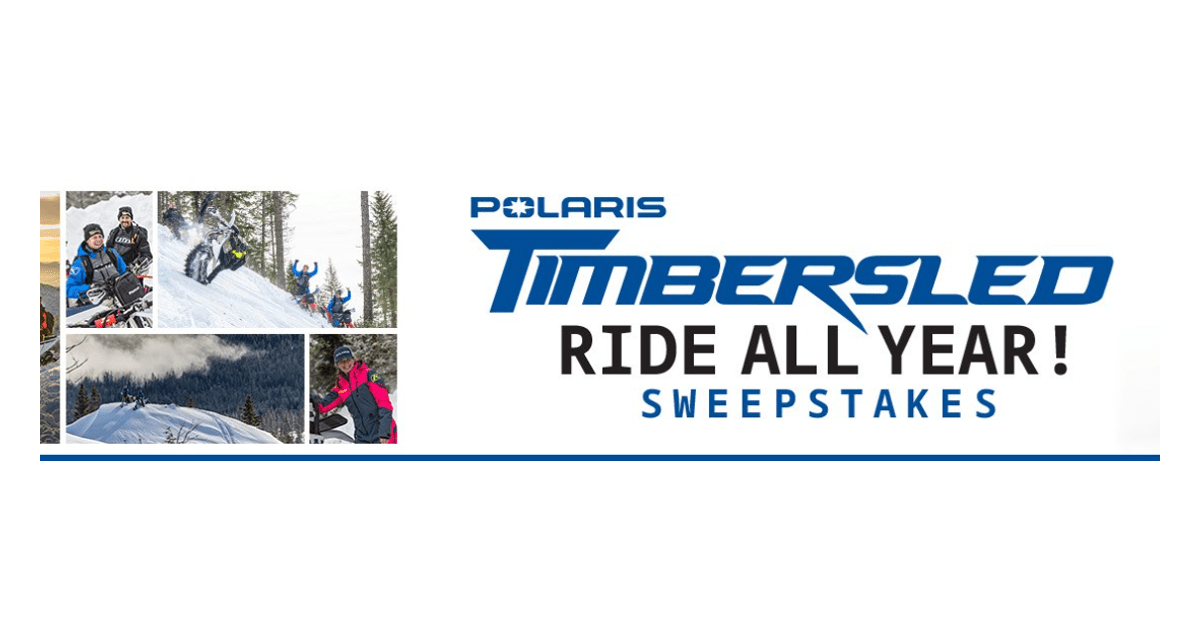 Timbersled Ride All Year Sweepstakes