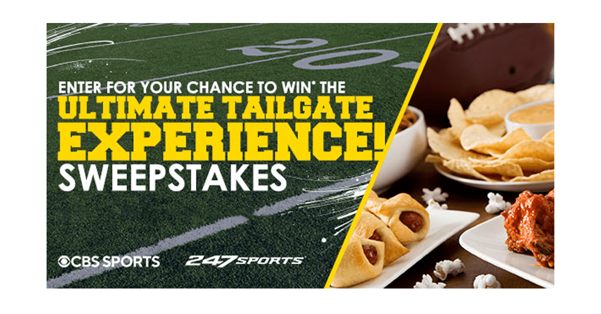 Ultimate Tailgate Experience Sweepstakes