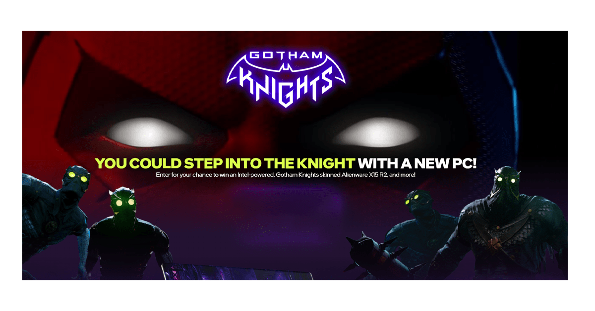 Intel Gotham Knights Sweepstakes