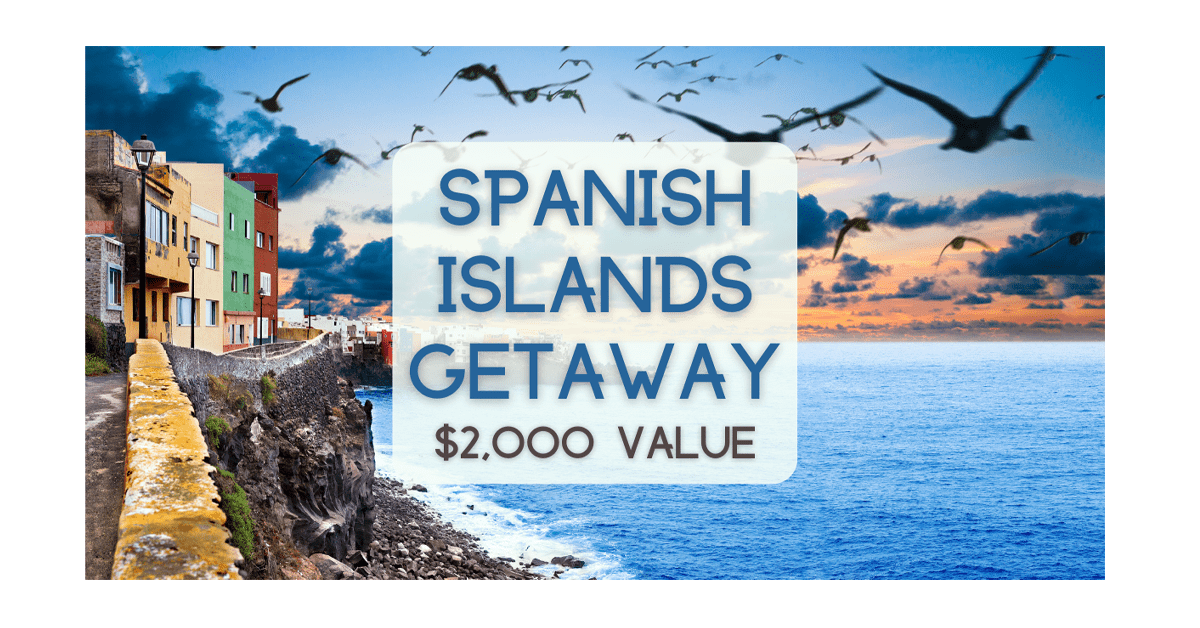 Enter to Win a Spanish Getaway