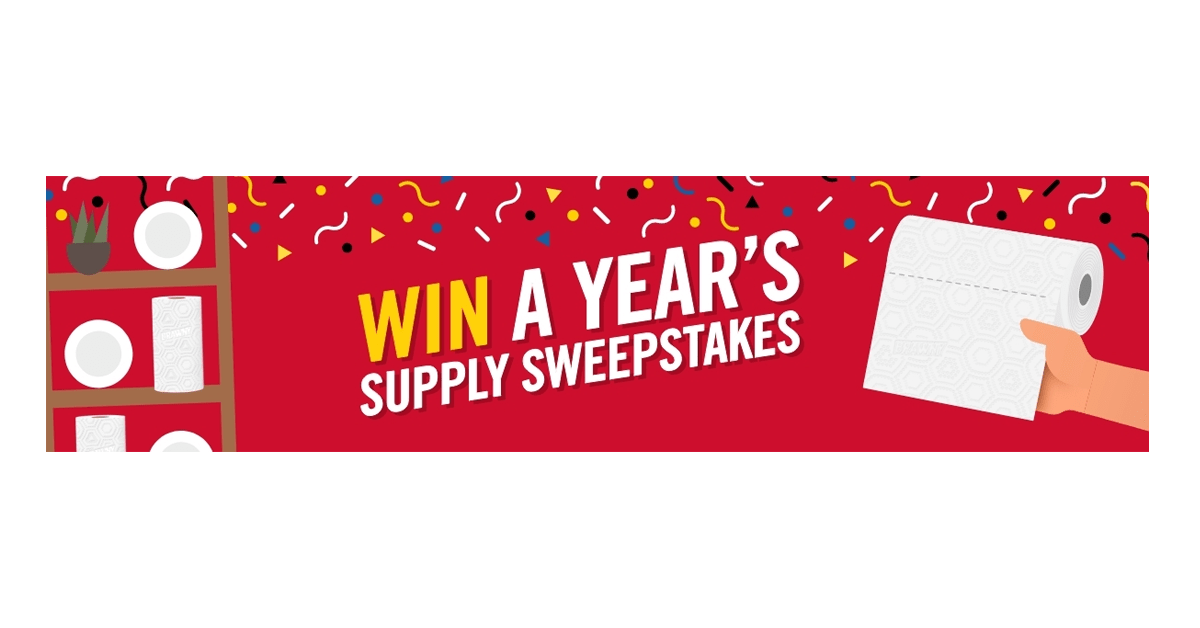 Win a year’s supply of Brawny Paper Towels