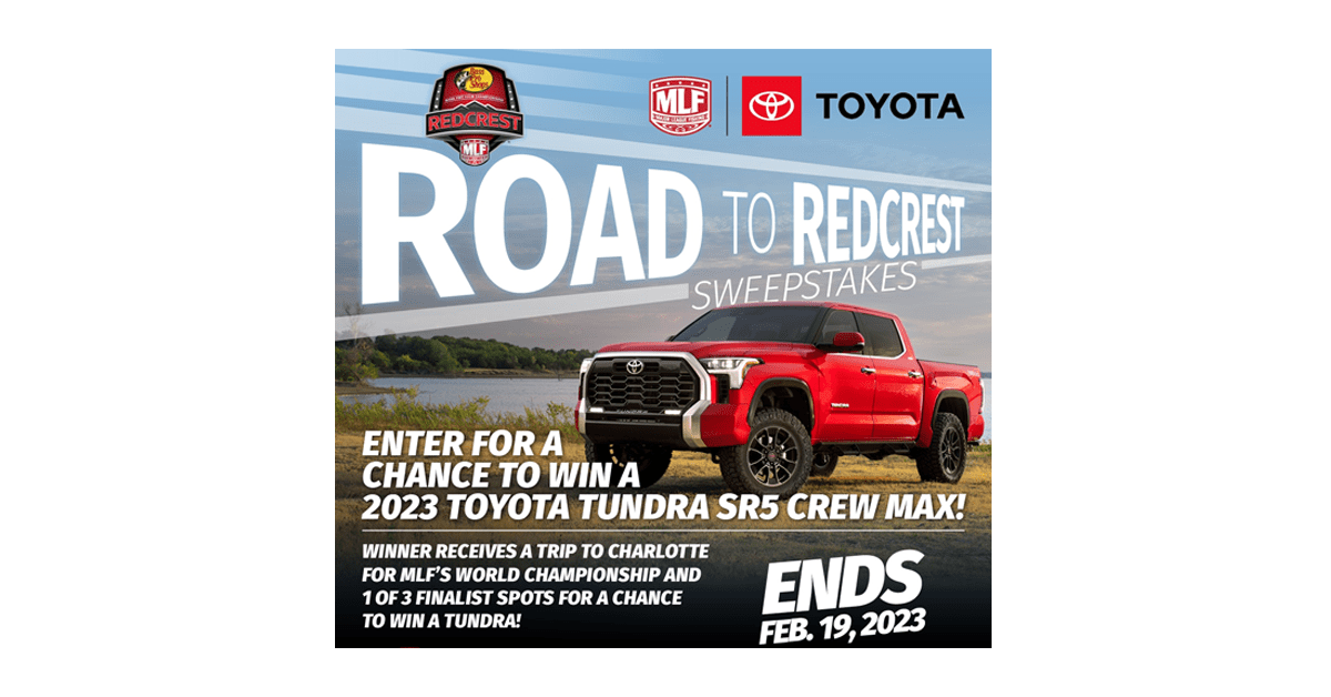 MLF Toyota Road to Redcrest Sweepstakes
